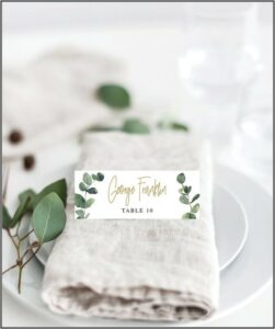 Avery Place Card Template 16109