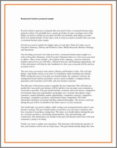 Business Proposal Template For Cleaning Services