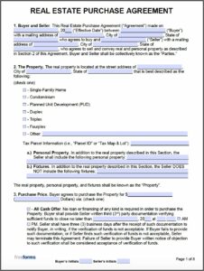 Buyer Seller Contract Template
