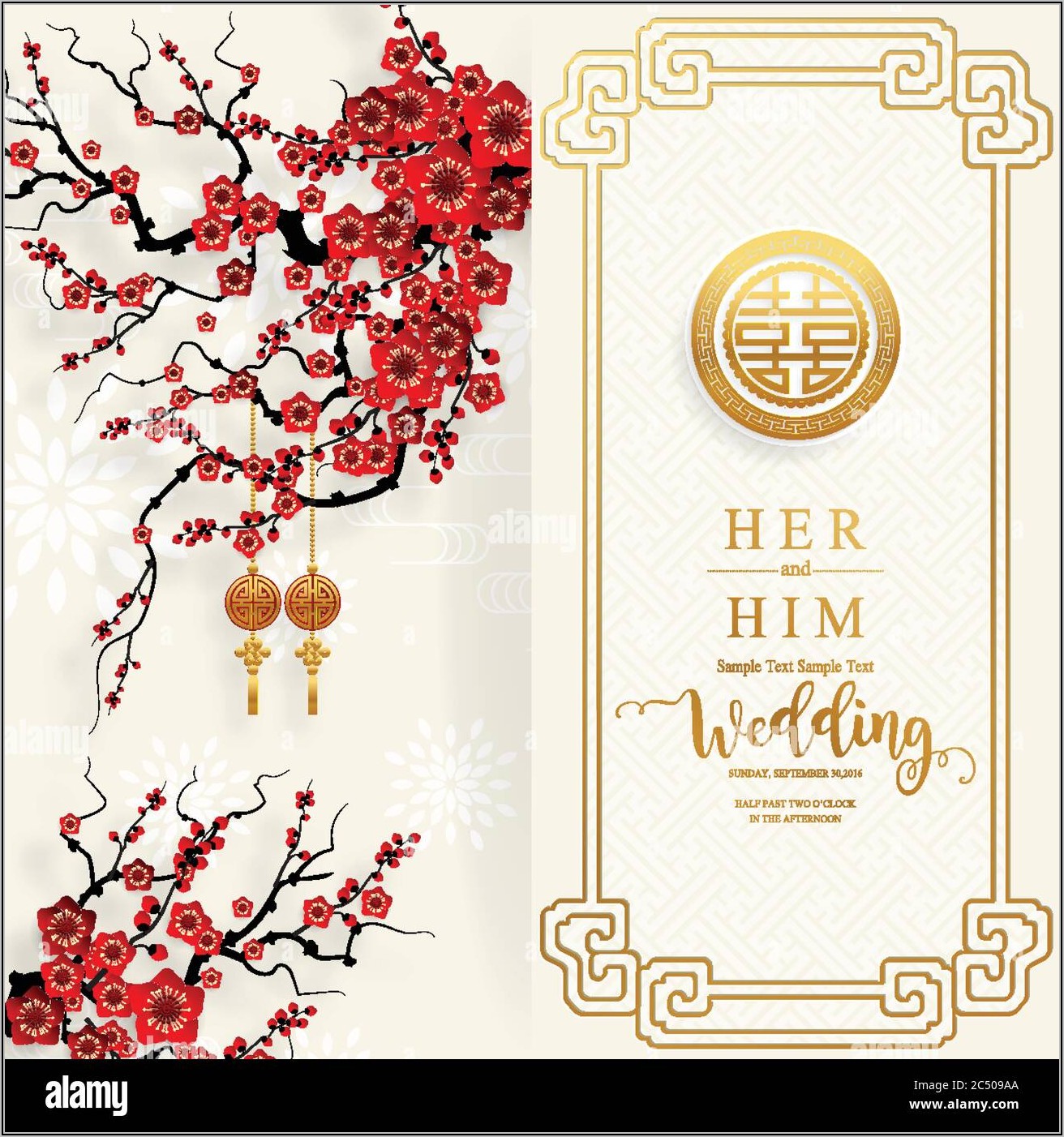 Chinese Wedding Invitation Template Singapore