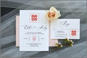 Chinese Wedding Invite Template