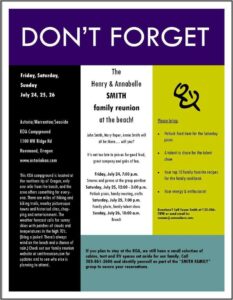 Class Reunion Invitations Templates Free