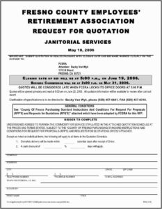 Cleaning Service Invoice Sample