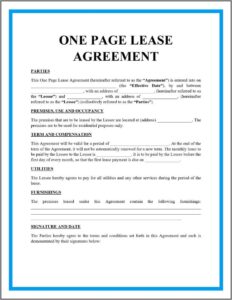 Commercial Property Rental Agreement Template South Africa