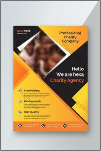 Donation Poster Template Free