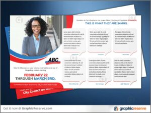 Election Postcard Template