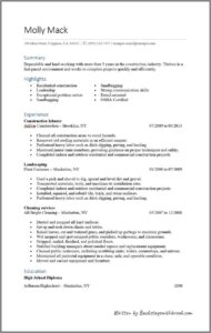 Entry Level Resume Examples Free