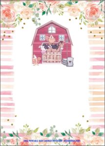 Farm Birthday Invitation Templates Free