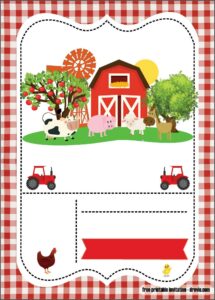 Farm Birthday Party Invitation Template