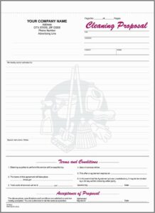 Free Commercial Cleaning Bid Sheet Template