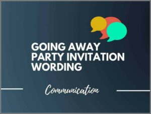Free Going Away Invitation Templates