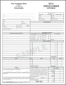 Free Hvac Invoice Template Excel