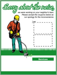 Free Printable Landscaping Flyers Templates