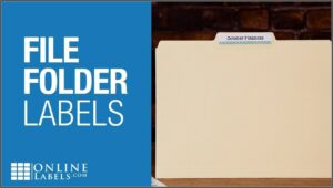 Hanging Folder Tabs Template