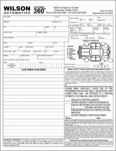 Hvac Repair Invoice Template
