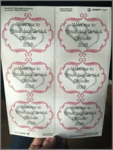 Labels For Folders Template