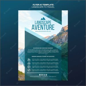 Landscape Flyer Template Free