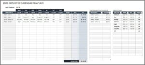 Marketing Calendar Template Google Docs