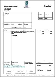 Mortgage Invoice Template