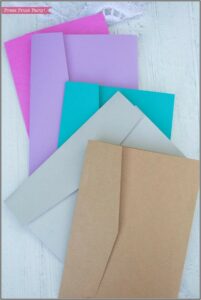 Pocketfold Wedding Invitation Template