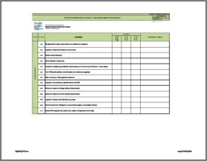 Preventive Maintenance Schedule Template Excel Free
