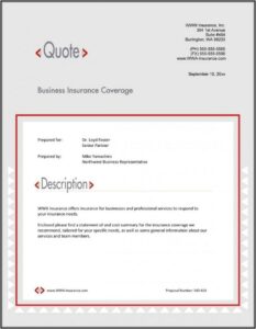 Proposal For Cleaning Services Template