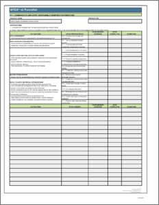 Punch List Template Pdf