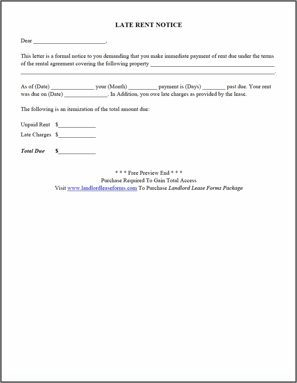 Rental Lease Agreements Templates