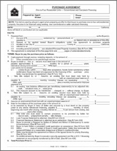 Seller Financing Contract Template