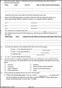 Separation Agreement Md Template