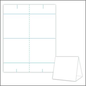Table Tent Name Card Template