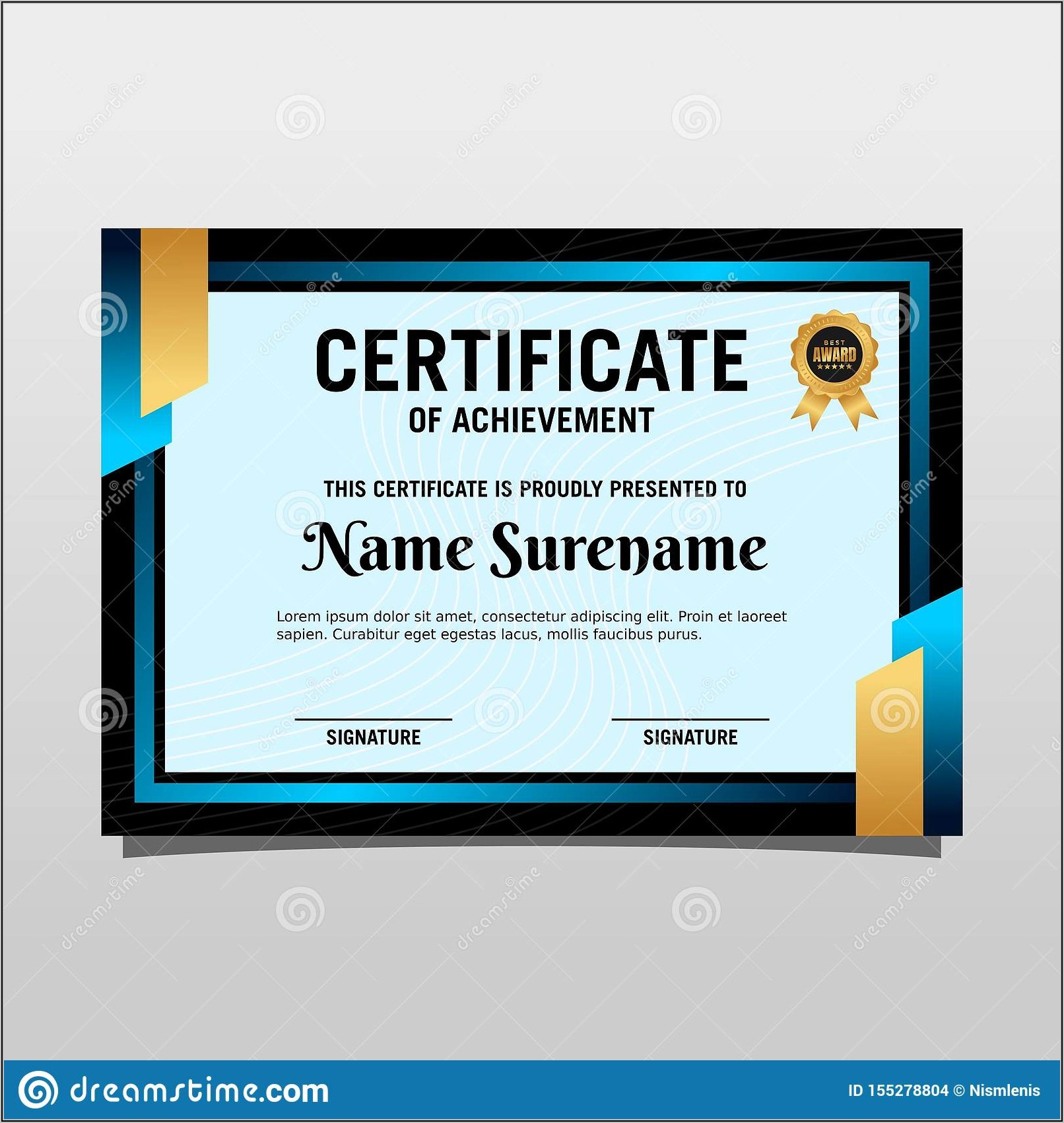 Template Certificate Of Appreciation Ppt