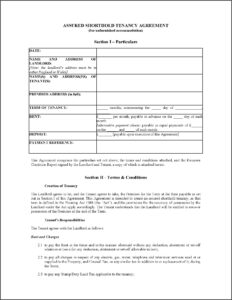 Template Commercial Lease Agreement Uk