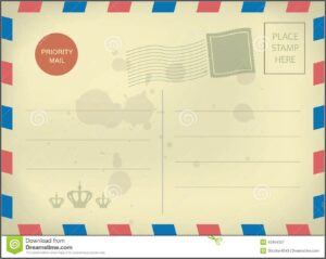 Templates For Postcards Microsoft Word