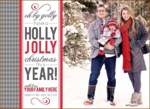 4x6 Christmas Photo Card Template Free