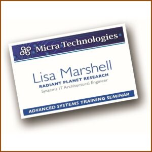 Avery 5390 Name Badge Template