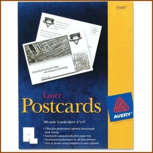 Avery Greeting Card Template 3266