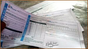 Bank Deposit Slip Format