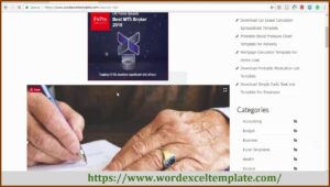 Bank Deposit Slip Template Excel