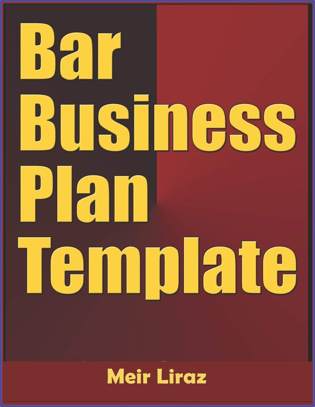 Bar Business Plan Template Uk