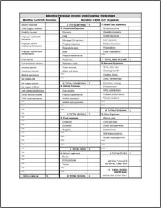 Business Expenses And Income Spreadsheet Template