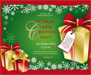 Christmas Invite Template Microsoft Word Free