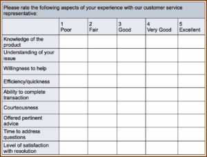 Client Satisfaction Customer Satisfaction Survey Template Free