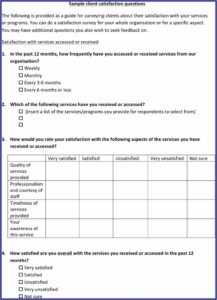 Customer Satisfaction Survey Template Free