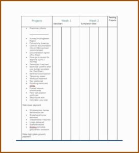 Digital Marketing Schedule Template