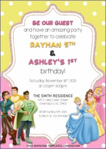 Editable Invitation Templates