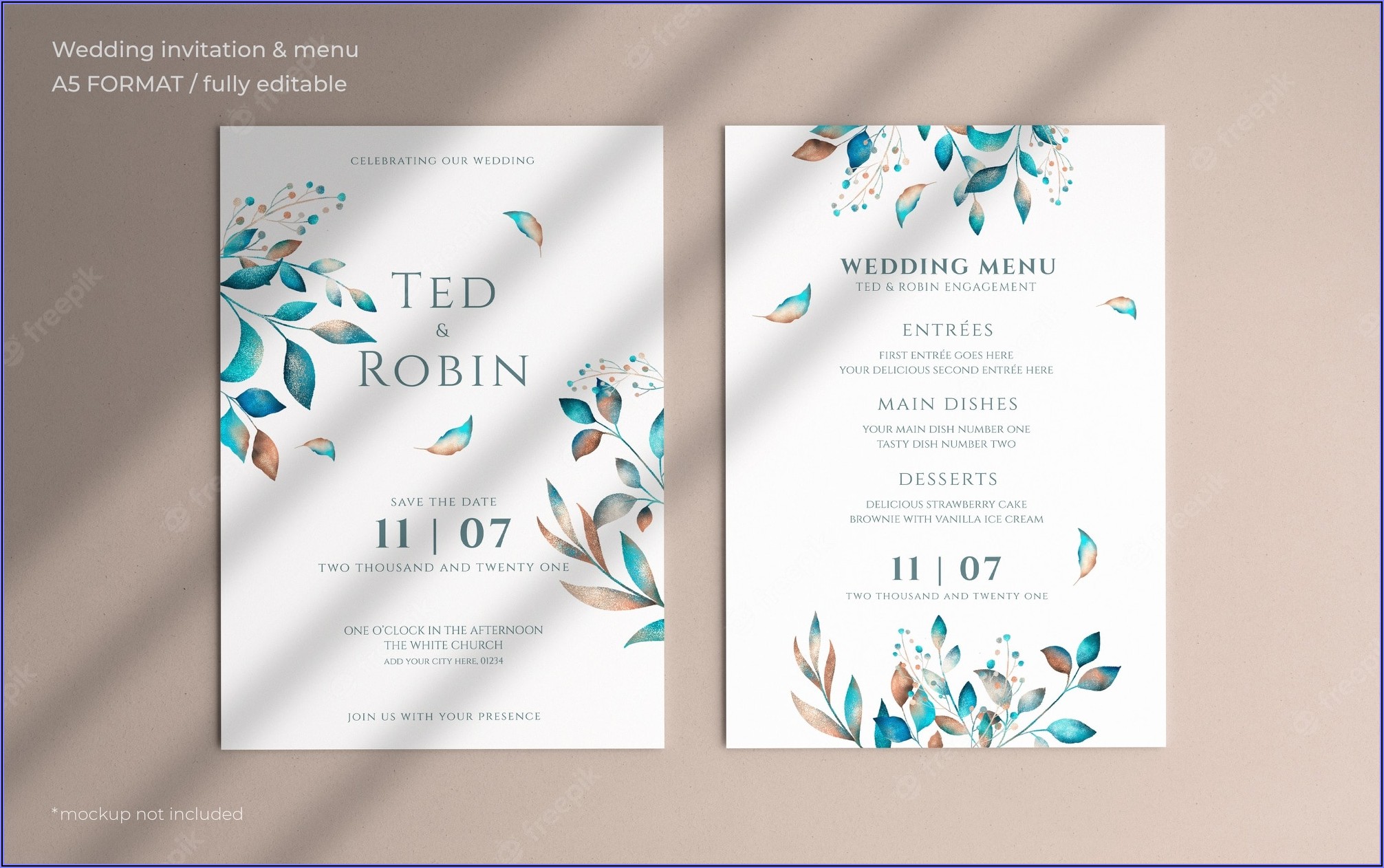 Editable Wedding Invitation Templates Free Download Psd
