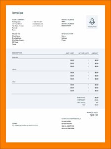 Electrical Contractor Invoice Sample