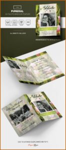 Elegantflyer Funeral Template
