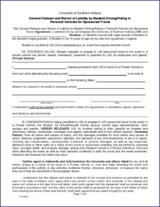Employment Waiver Release Agreement Template